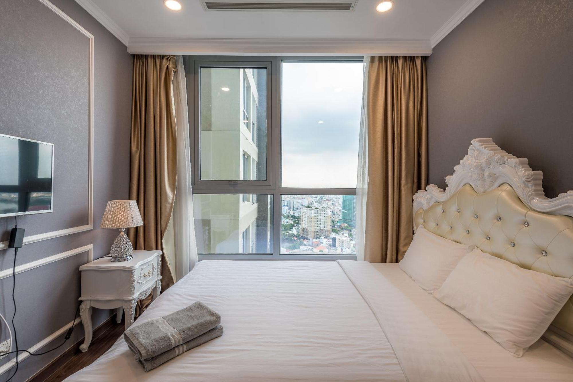 Vinhomes Landmark Condotel Suite Ho-Chi-Minh-Stadt Exterior foto