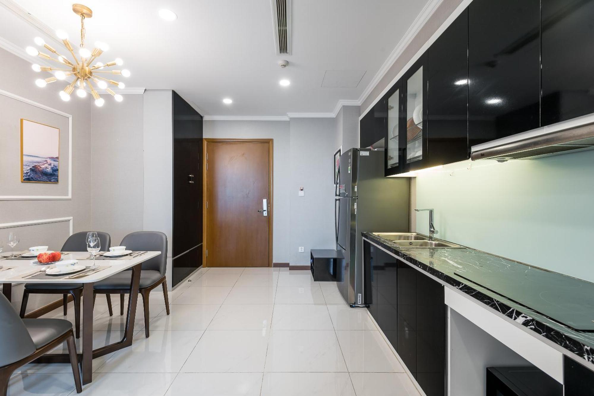 Vinhomes Landmark Condotel Suite Ho-Chi-Minh-Stadt Exterior foto