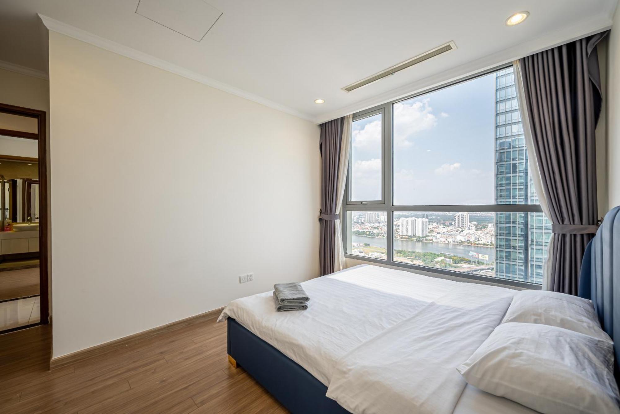 Vinhomes Landmark Condotel Suite Ho-Chi-Minh-Stadt Exterior foto